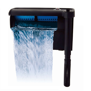 日生艾柯星POF大流量瀑布外挂过滤泵悬挂背挂式鱼缸水族箱过滤器