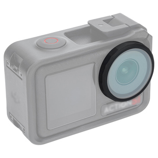 JJC适用大疆Action 5 Pro镜头盖胶套DJI osmo action4/3镜头盖保护镜头圈滤镜防碰撞保护环硅胶配件