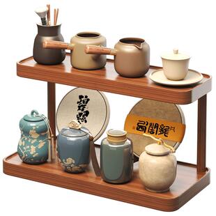 杯架餐桌台面收纳茶杯茶具咖啡杯水杯架子杯子收纳柜餐边柜置物架