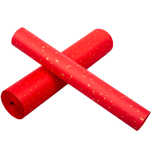 皖香加厚洒金大红色作品纸百米长卷书法专用作品生纸空白半生熟书画书法创作初学者专用