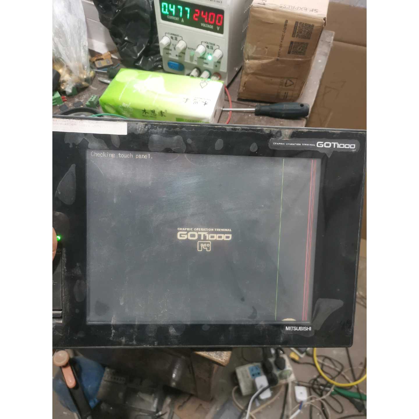 询价-触摸屏GT1675VNBD通电加图配件价可维修