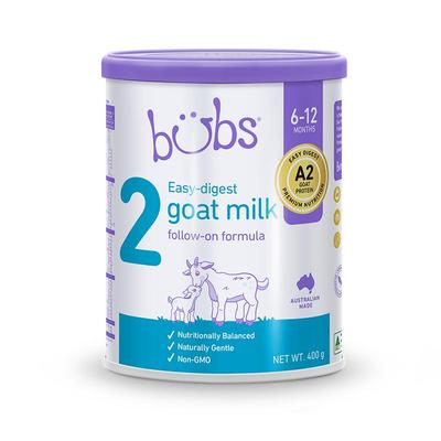 新品澳洲进口婴儿羊奶粉2段bubs