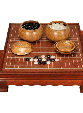 高档棋桌云子围棋套装御圣