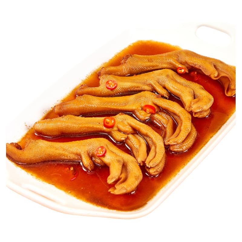 爱尝卤味多汁鲜泡鸭爪香辣鸭掌