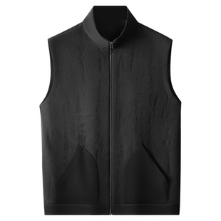 百胜狐加肥加大码男轻量化户外御寒马甲宽松商务工装胖子轻薄坎肩