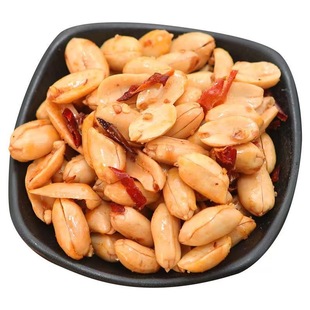 鬼花下酒菜香辣椒盐油炸花生米去皮商用新货零食袋装香酥酥脆新鲜