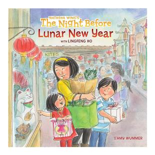 农历新年前夜 The Night Before Lunar New Year 英文原版绘本中国传统文化新年主题春节节日 幼儿童启蒙认知图画书亲子阅读