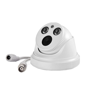 模拟监控摄像头半球老式有线高清监控器家用室内专用红外夜视广角