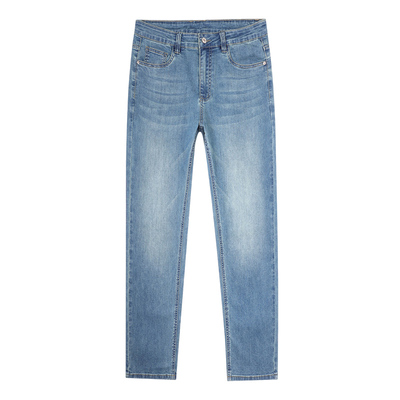 班尼路秋季厚款直筒宽松牛仔裤男