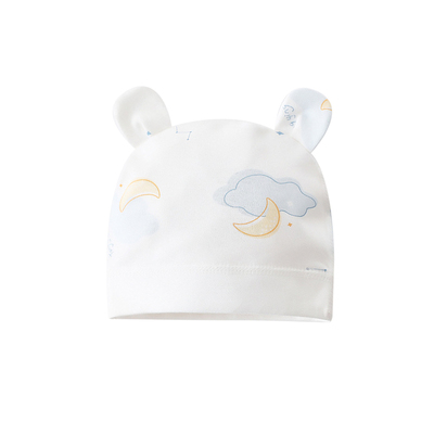 新生儿胎帽秋冬保暖宝宝帽子