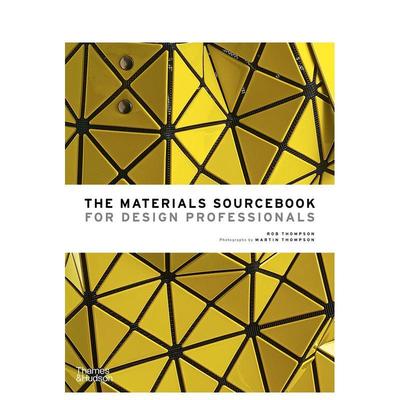 【现货】设计专业人士材料手册 The Materials Sourcebook for Design Professionals 原版英文工业产品设计 T&H