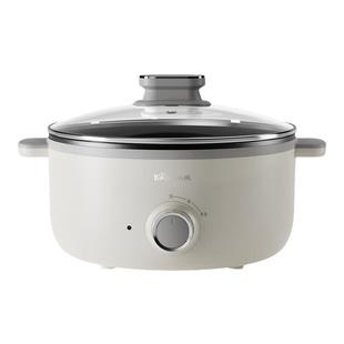 小熊电火锅电锅多功能大容量家用电炒锅蒸锅电热锅电煮锅官方旗舰