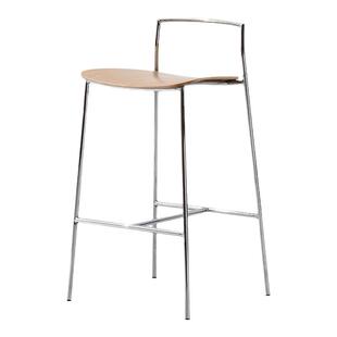 中古简约靠背吧椅家用高椅子铁艺酒吧椅现代简约高脚椅轻奢吧台凳