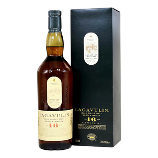 乐加维林16年艾莱岛单一麦芽苏格兰威士忌泥煤烟熏行货 Lagavulin