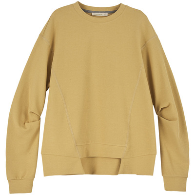 铜牛弹力异面布中长款居家上装