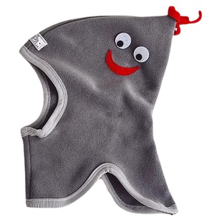 宝宝帽子秋冬超萌可爱公鸡帽婴儿卡通搞怪保暖套头围巾一体帽冬款