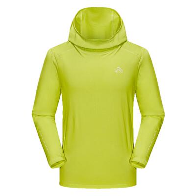 伯希和户外速干综训长袖T恤男26新款Polygiene®抑菌连帽运动上衣