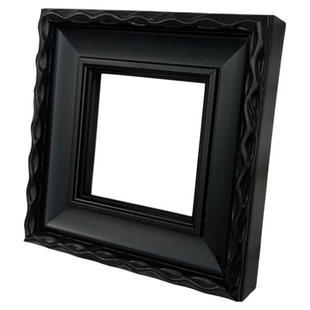 美式简约实木画框现代风定制相框拼图框空框挂墙窄边木质装饰画框