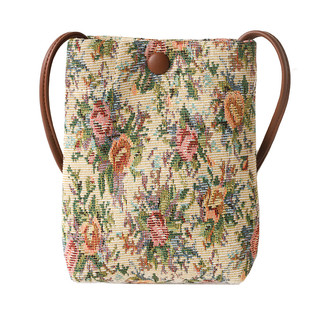 手机包女迷你小包高级感布包老人奶奶妈妈装手机的夏天轻便斜挎包