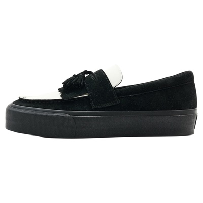 TCMADE一脚蹬增高牛皮乐福鞋