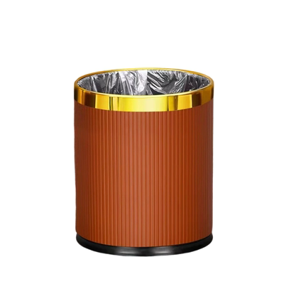 客房宾馆防水双层阻燃圆形垃圾桶