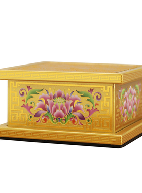 信扬家居珐琅彩摆件底座佛像加高