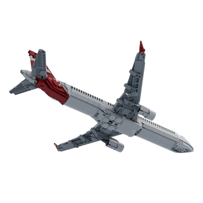 澳航A321XLR航空客机积木玩具