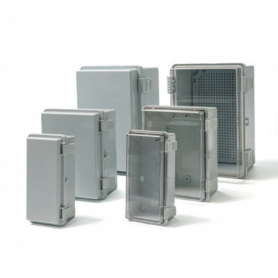 塑料安防监控电源壳体翻盖合页