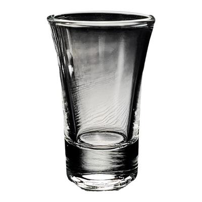 20ml克毫升4钱玻璃小酒杯喝白酒杯酒盅shot一口子弹杯子高级感