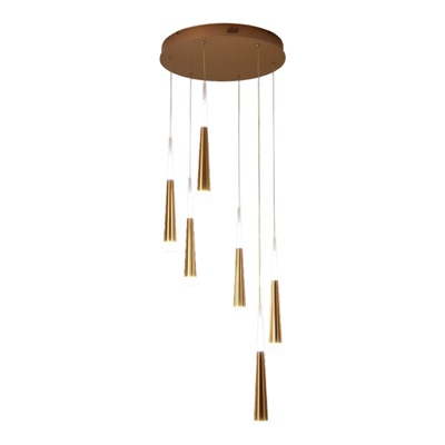 楼梯吊灯别墅旋转loft公寓挑空