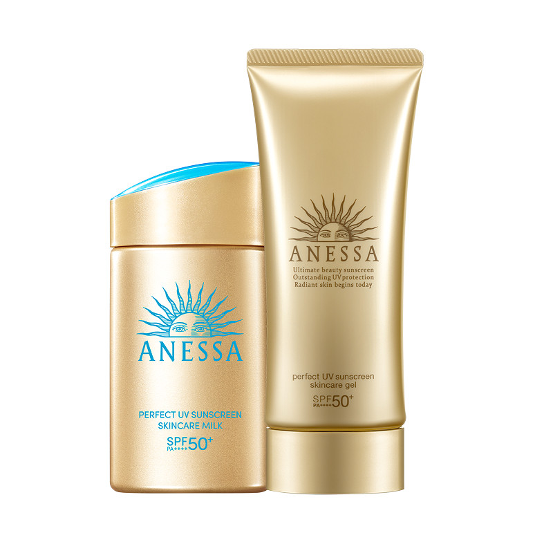 【会员内购会】ANESSA安热沙小金瓶 60ml+焕颜金啫喱90g