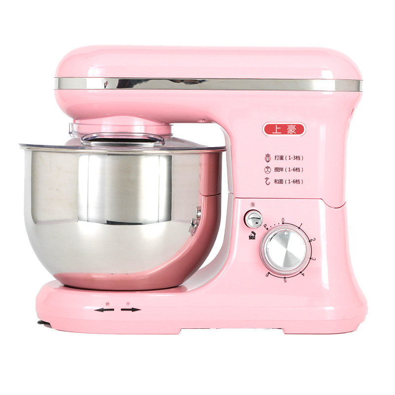 上豪KA-6600家用多功能厨师机和面机全自动小型家用揉面机搅拌