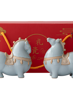 马年创意吉祥物生肖马摆件