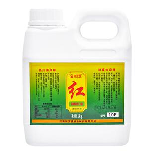 新罗曼辣椒红油色素1000ml商用10E增色上色只红不辣火锅食用色素