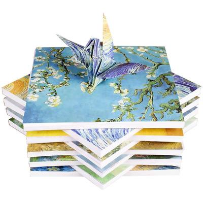 大角色正方形折纸梵高油画双面