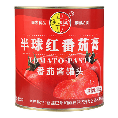 半球红浓缩番茄膏意大利面酱披萨