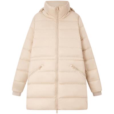 Tommy女装鸭绒可收纳连帽羽绒服