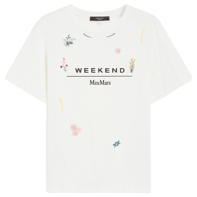 【甄选惠享】Weekend MaxMara 2025女装棉质短袖T恤5971045206