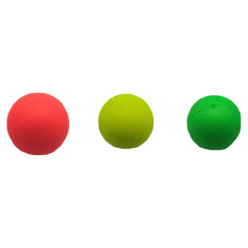10-30mm圆形泡沫醒目豆漂尾视觉加粗豆20个 浮漂豆渔具垂钓小配件
