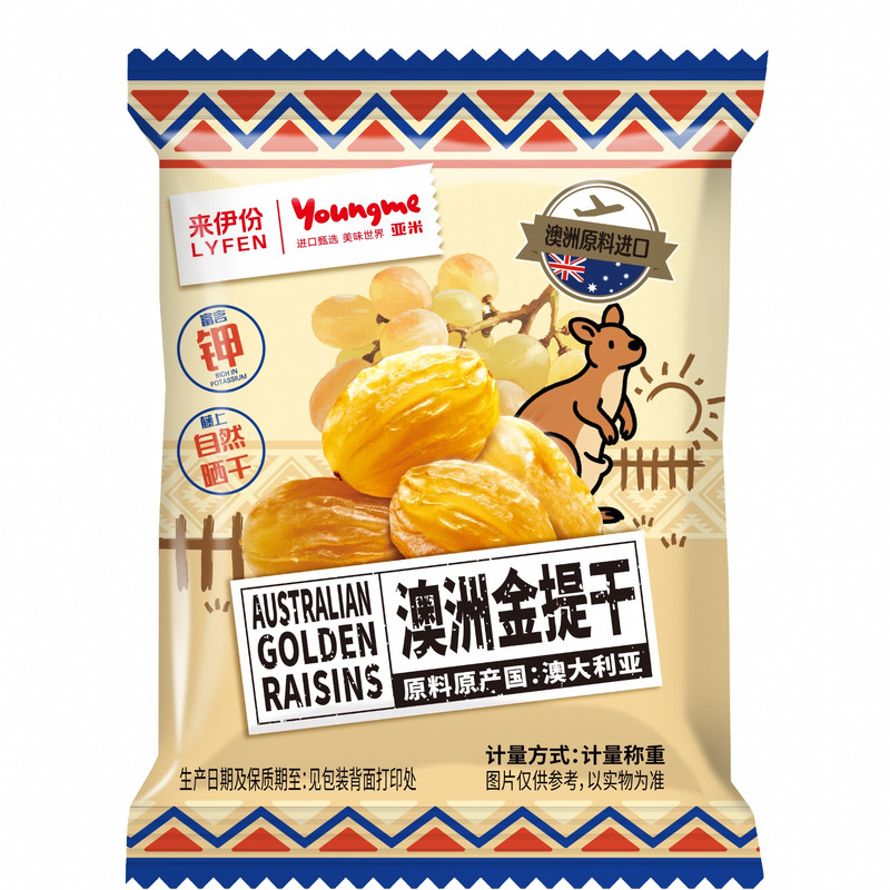 来伊份澳洲金提干富含钾即食