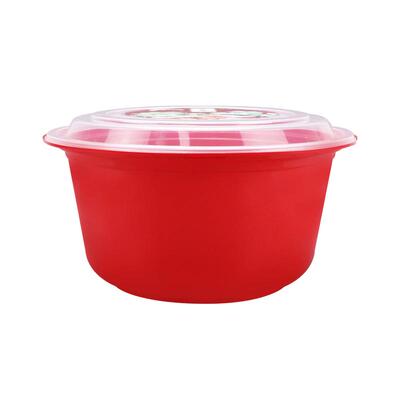 加厚一次性餐盒绿保康塑料