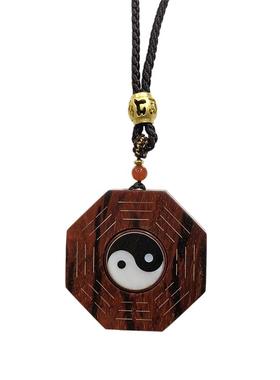 手工小叶紫檀坐八角太极八卦定制