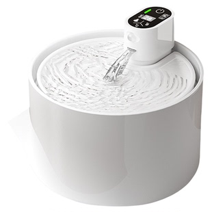 恒温猫咪饮水机加热陶瓷无线感应不插电宠物喂水器自动循环流动