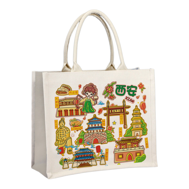 西安文创旅游纪念品帆布包