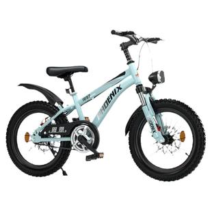 凤凰儿童自行车3-6-15岁男女孩中大童山地车减震碟刹学生骑行单车