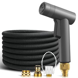 得力洗车水枪高压强力家用接自来水龙头加压增压喷头冲洗浇花软管