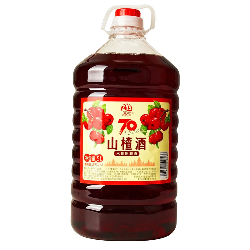 5L大桶东北低度微醺山楂酒