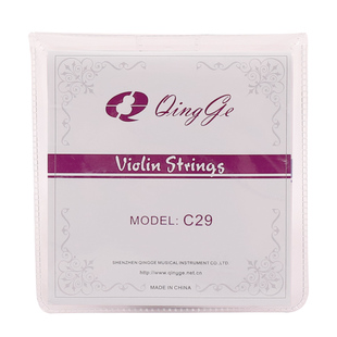 青歌乐器C29小提琴弦中软合金弦小提琴琴弦钢丝绳套弦1套4根