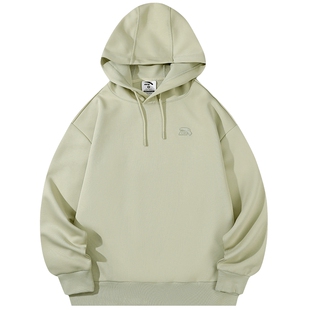 安踏运动连帽卫衣男女款2025秋季新款潮流百搭套头衫宽松简约外套