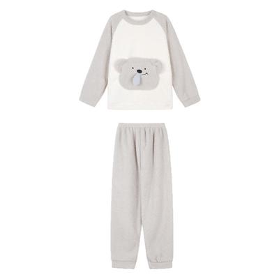 馨帮帮可爱卡通加厚毛绒睡衣